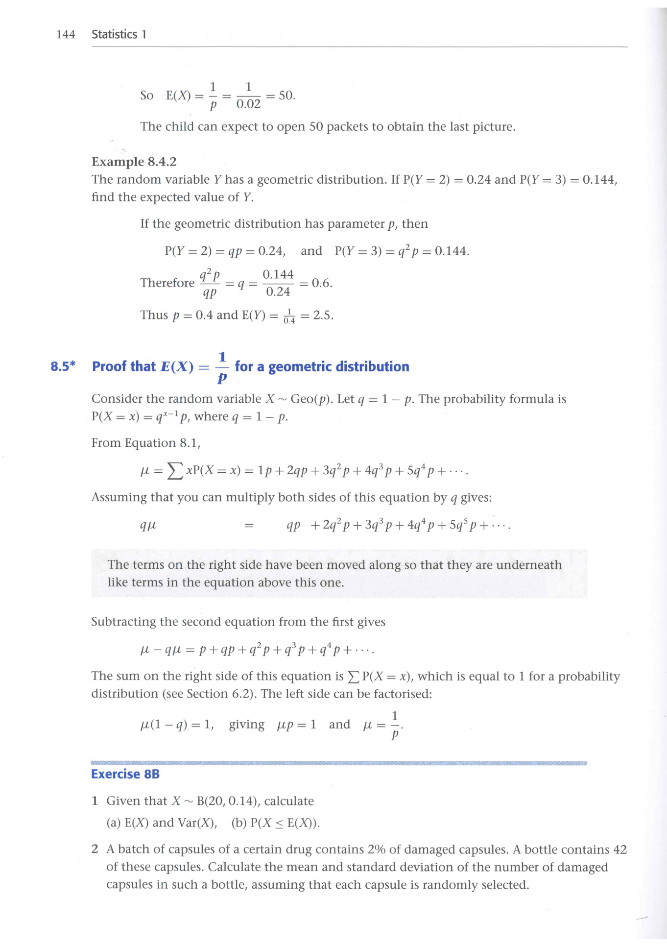 Cambridge Statistics